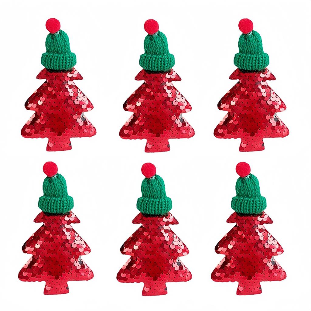 Christmas Hanging Decor Glitter Christmas Ornaments Festive Displays Elegant Holiday Decorations Reflective Glitter Finish