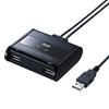 SANWA SUPPLY PC-Umschalter für Tastatur und Maus (2:1) SW-KM2UU