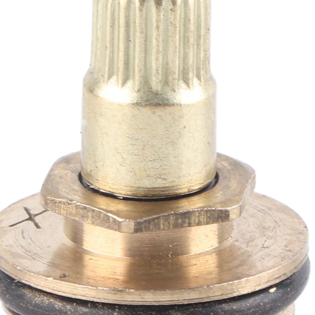 5PCS Copper Faucet Valve High Hardness Rustproof Faucet Stem Cartridge Replacement for Kitchen