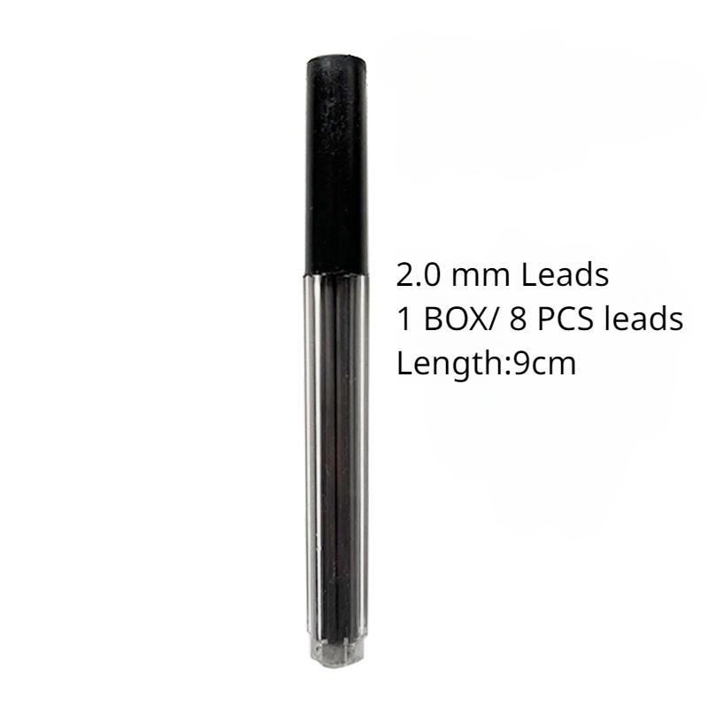 1-12Pcs 0.3 0.5 0.7 0.9 1.3 2.0mm HB Replacement Refill Leads Refill for Mechanical Pencil Drawing Automatic Pencils Stationery