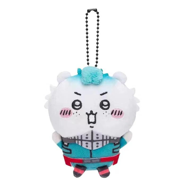 Ultra-soft Short Plush 10cm Keychain Featuring Adorable Characters From Hero Academy