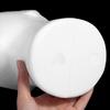 Shopping Mall Closet Holder White Foam Head Model Stable Base Wig Male Mannequin Head Glasses Hat Cap Display Stand Rack