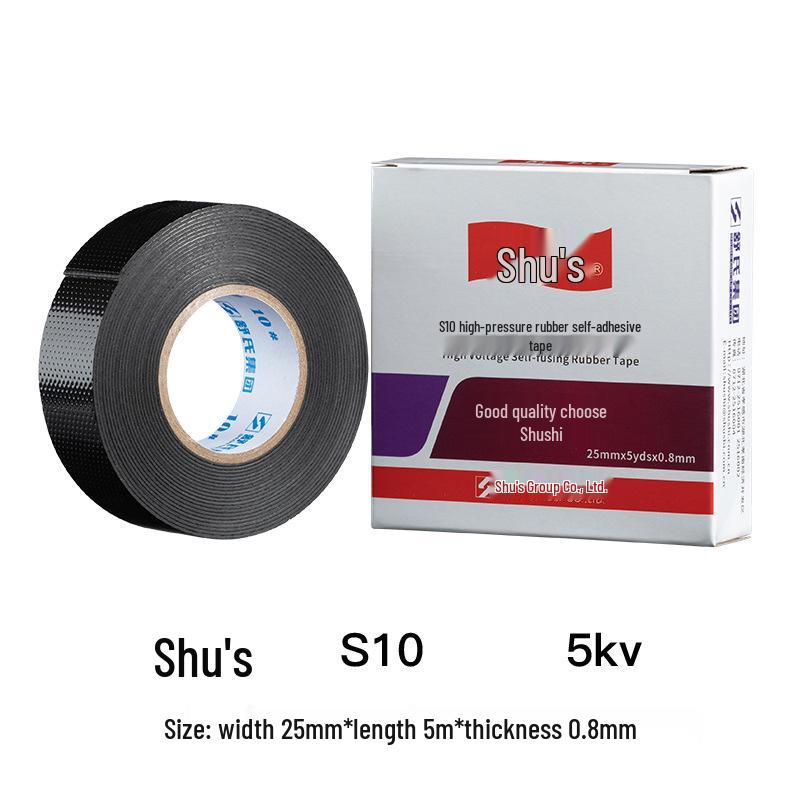 Shu's Waterproof Self-Adhesive Insulating Tape for High-Pressure Electrical Use