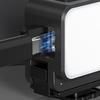 LED Magnetic Camera Light Dimmable 3 Color Temperatures IPX4 Waterproof Adjustable Mini Fill Light for Action 5 Pro/for Action 5/for Action 4