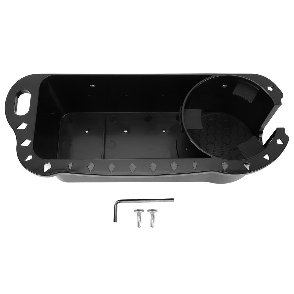 Boat Cup Holder Multifunctional Boat Fishing Accessories Organizer with Rubber Tab for Jon Boat Bass Boat Kayak Pontoon