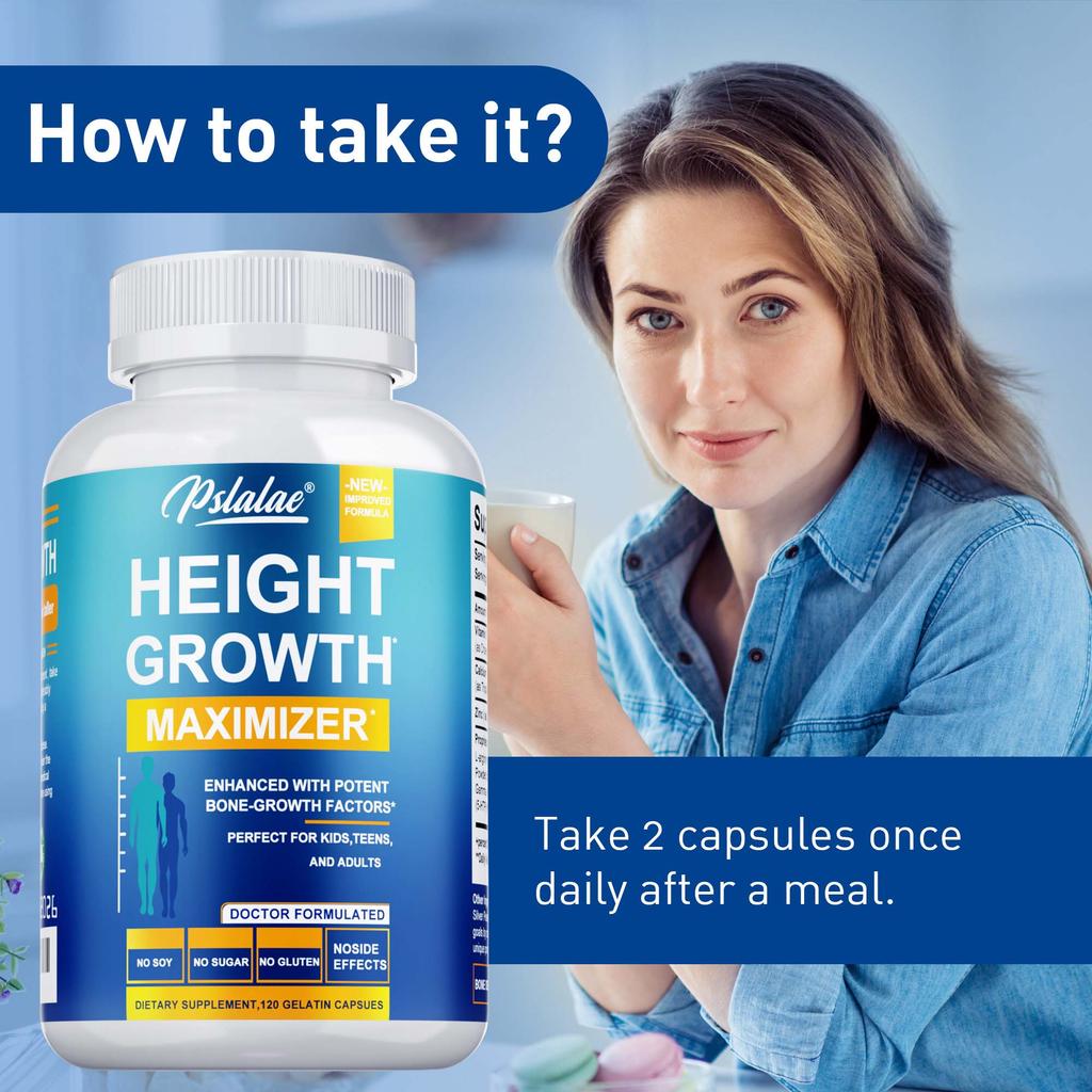 Pslalae Dietary Supplements Support Bone Health and Growth, Containing Calcium, Vitamin D3, and Natural Nutrients Such As Glucosamine and Chondroitin.