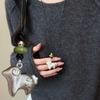 Bohemian Vintage Long Necklace Adjustable Sweater Chain Gifts Sheep Pendant Necklace  Daily Wear