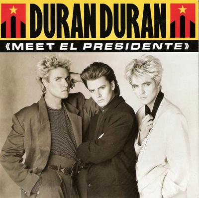 7inch Record DURAN DURAN - Meet El Presidente TOUR1 EMI 1987 UK Pop Used