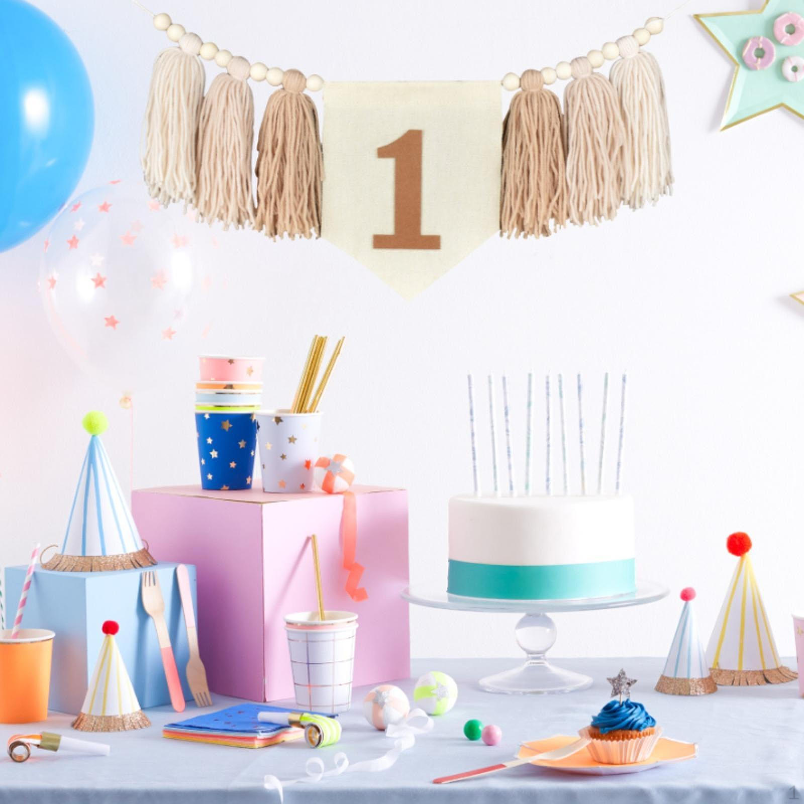 

1 Баннер на день рождения для декора детской комнаты для девочек из Хохштуля