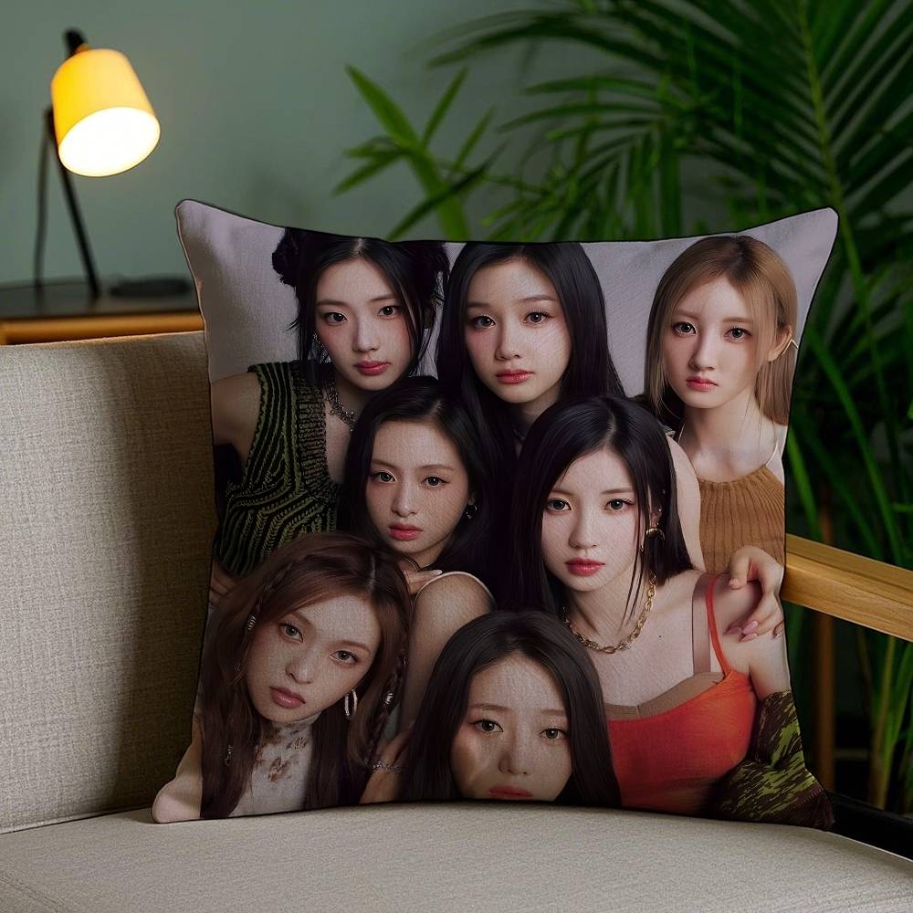 Music Album DRIP B-BabyMonster-MT Cushions Pillow Case Sofa And Living Room Decorative Cushion Covers Dust-proof And Mite-proof
