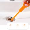 5Pcs 51cm PP Sewer Dredging Hook Sink Pipe Washbasin Bathroom Drain Dredging Tool