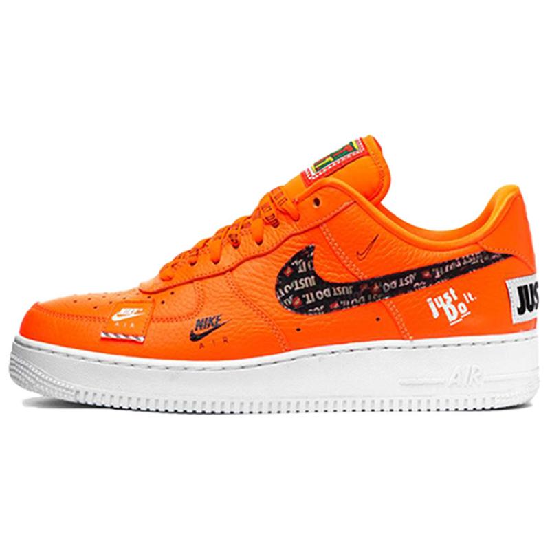 Nike Air Force 1 Low Just Do It Pack Total Orange Sneakers AR7719-800
