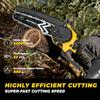 Industrial Grade 20V Cordless Chainsaw Professional DIY Power Tool for Wood Cutting Available from Local Warehouse with Battery