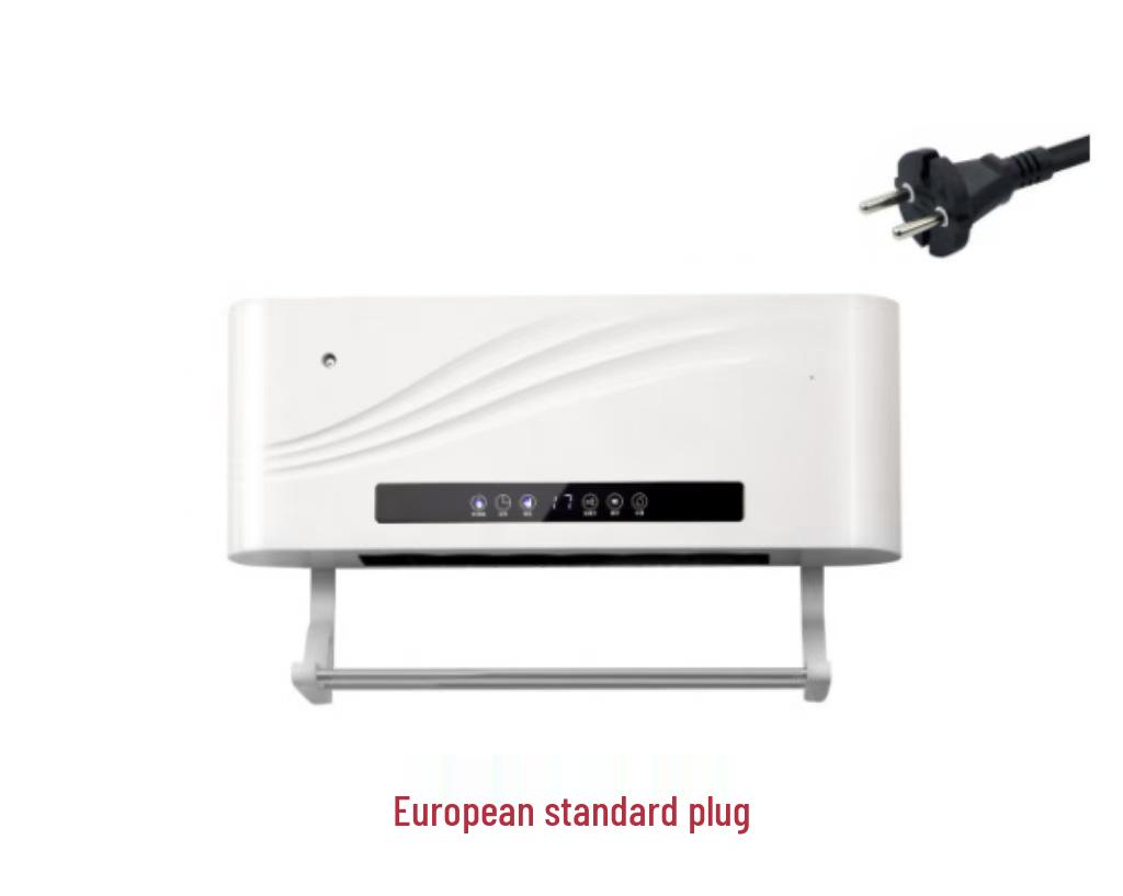 Wall-Mounted Fast Heater & Humidifier for Home and Bathroom - Dual Use for Wet & Dry