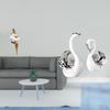 Resin Abstract Art Figurine Creative Character Sculpture for Office Living Room Decor Centerpiece