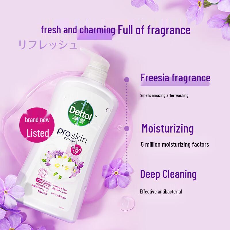 Dettol Freesia & Pear Shower Gel
