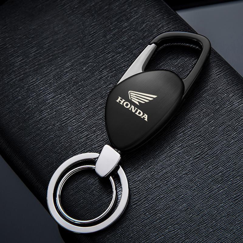 High-quality motorcycle Keychain&Wheel Tire Valve Caps For Honda CRF CB CR XR CRM CBR 125 250 300 350 400 500 600 akq256