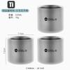 Titanium Double Wall Insulated Coffee Cup 100ml 220ml Portable Travel Camping Mug Outdoor Hiking Office Home Use
