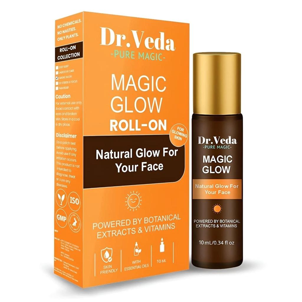 Dr. Sérum Facial Veda Magic Glow Roll-On 10 ml