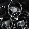 Steering Wheel Button Panel Cover Interior Steering Handle Button Frame Protective Sticker Compatible with Kia Sportage 2023-2025 Accessories (Wood