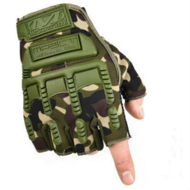 1set Summer Fingerles Tactical Gloves Male and Women Knuckles Guardian Gear Hand Road Travel Biking Bicycle Cycling Gym Glo Practical Use