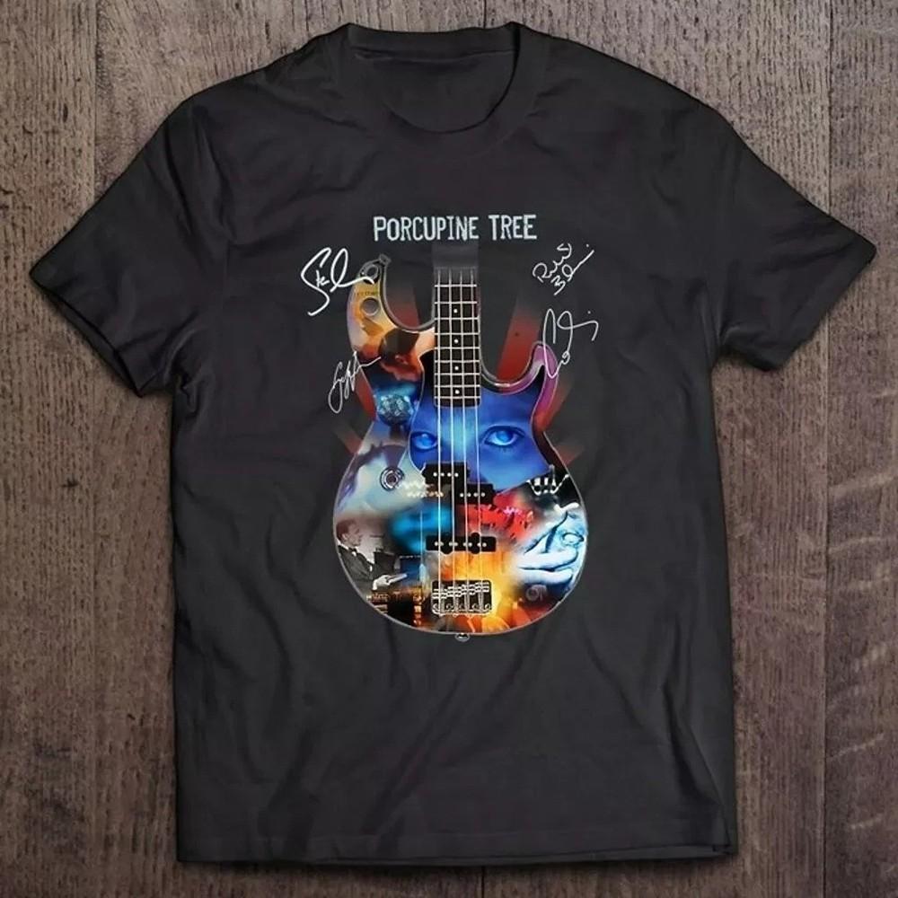 T-shirt Porcupine Tree Chitarra Thank You For Memories Taglie S-5XL Unisex