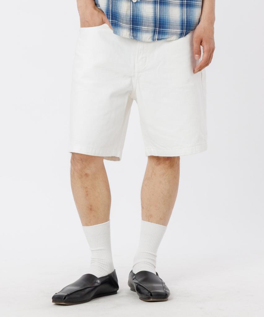 Modenaleudeo Regular Bermuda Shorts (White)