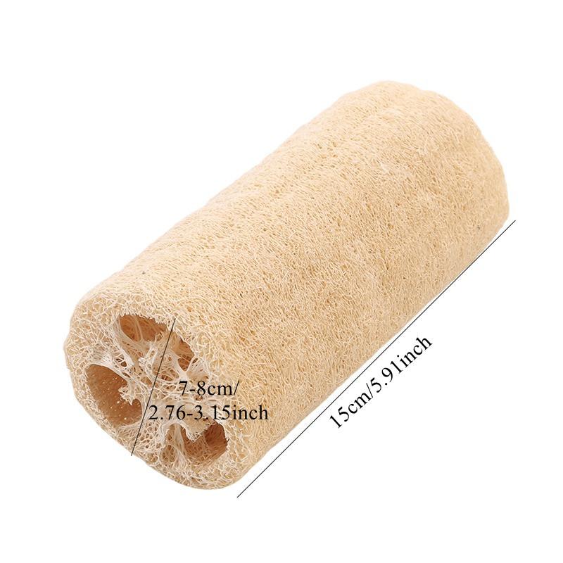 1PC Organic Loofahs Loofah Spa Exfoliating Scrubber Natural Luffa Body Wash Sponge Remove Dead Skin Made Soap NEW