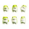 6pcs Cute Small Charms Resin Charms DIY Funny Frog Resin Handmade Animal Pendant Jewelry Making