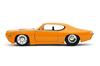 JADATOYS 1:24 BTM 1969 Pontiac GTO Judge Diecast Car, Orange