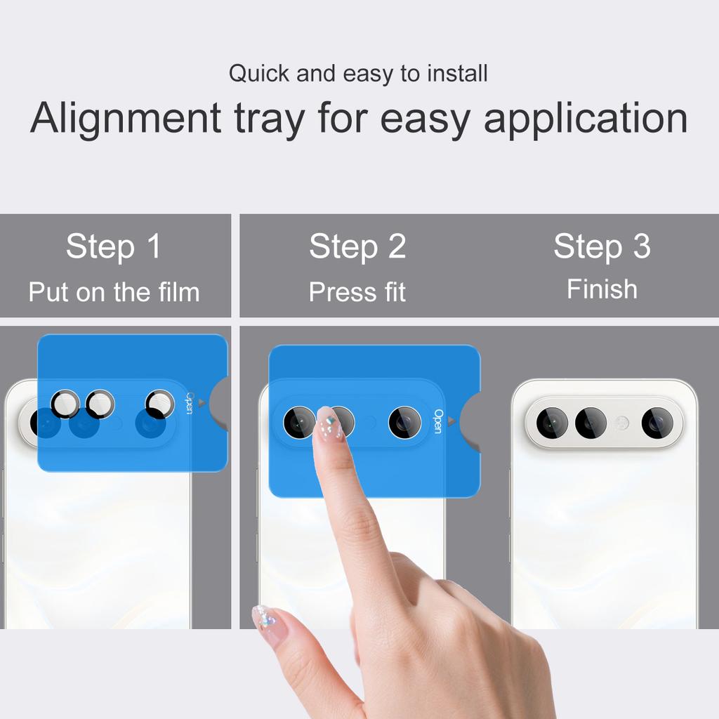 Voor Vivo S50 Pro Mini 5G Glas IMAK High Definition Glas Lens Film Zelfpositionerende Versie