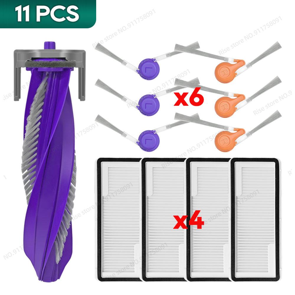 Compatible for ( Narwal Flow ) Accessories Main Brush Hepa Filter Dust Bag Mop Cloth Spare Parts