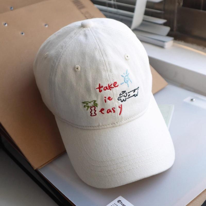 

Кепка бейсболка шляпа от солнца кокосовая пальма вышивка собаки дизайн с козырьком унисекс