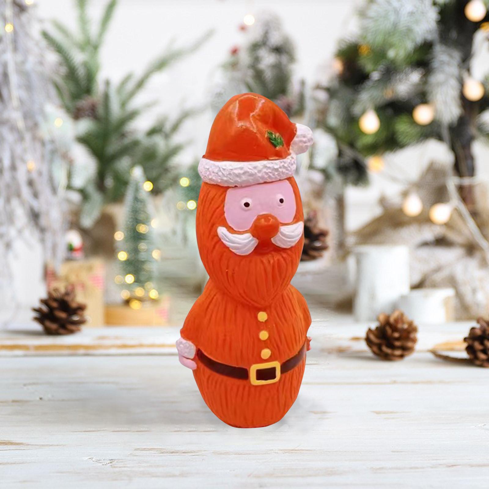 

Рождественский мультфильм с собакой, эластичный латексный материал, прочная звуковая игрушка без внутреннего наполнения One Size