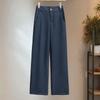 Damen Koreanischer Stil Denim Weste und Hose Set