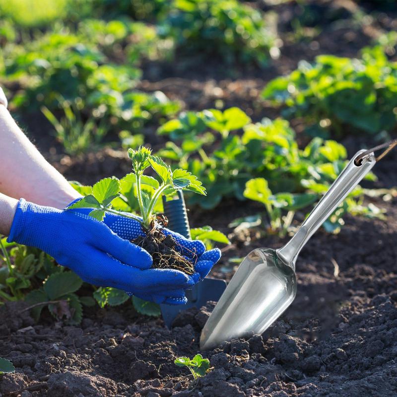 Gardening Hand Tools Heavy Duty Spade Shovel Rake Ergonomic Waterproof Garden Planting Tool Garden Spades For Indoor Outdoor