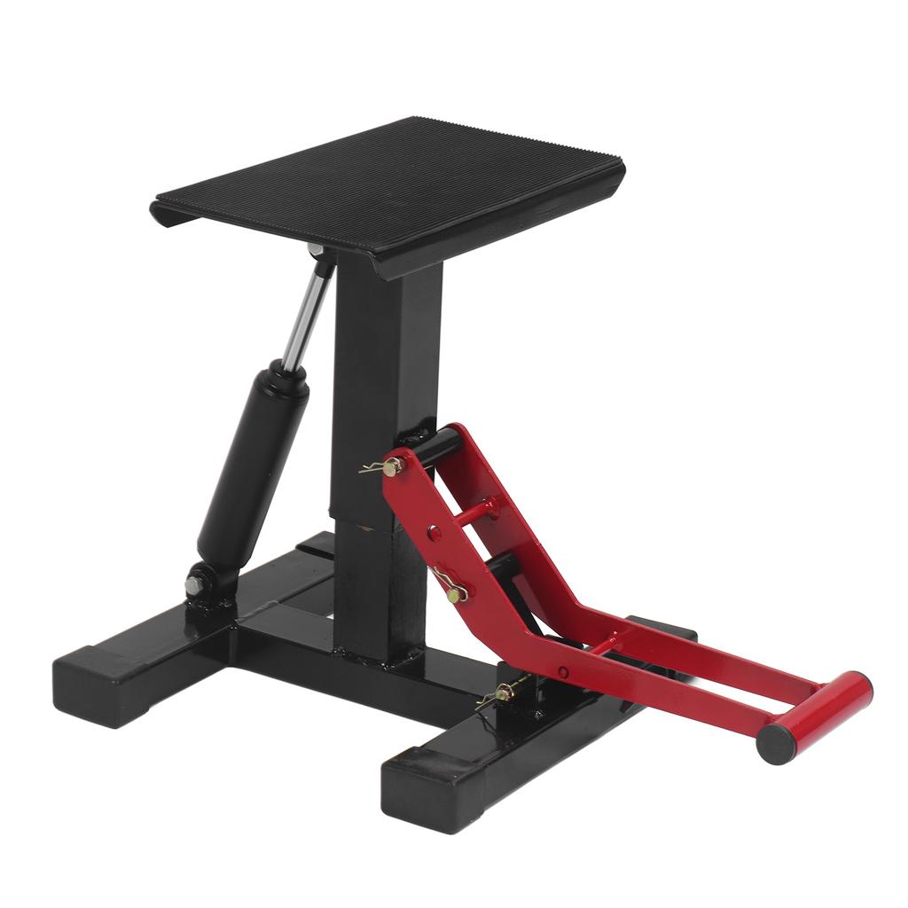 Stand de Ridicare și Coborâre cu Înălțime Reglabilă, Stand de Ridicare Hidraulic, Platformă de Ridicare din Oțel pentru Motocicletă Off Road