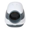 Cat Toilet Litter Box Fully Enclosed Splash Proof Odorless Hooded Cat Litter Pan with Lid for Cats
