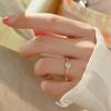 Star Dream Moissanite Fashion Ring: High-End Luxury Design, Versatile Proposal or Wedding Band with Super Flash.