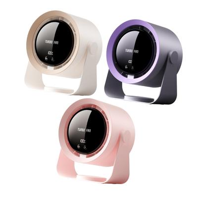 Desk Fan Mini Table Fan Portable Compact Air Cool Fan Personal Fan Cooling Fan for Car Household Travel Home Office Backpacking
