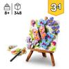 LEGO Creator 3-in-1 31390 Floral Art - Building Game for Ages 8+ - DIY Decoration
