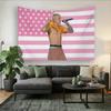 1 Stück Pop-Rapper J-Justin B-Bieber Amerikanische Flagge Wandteppich, Raumdekoration, Geeignet Für Fanräume Und PartysGroße Größe
