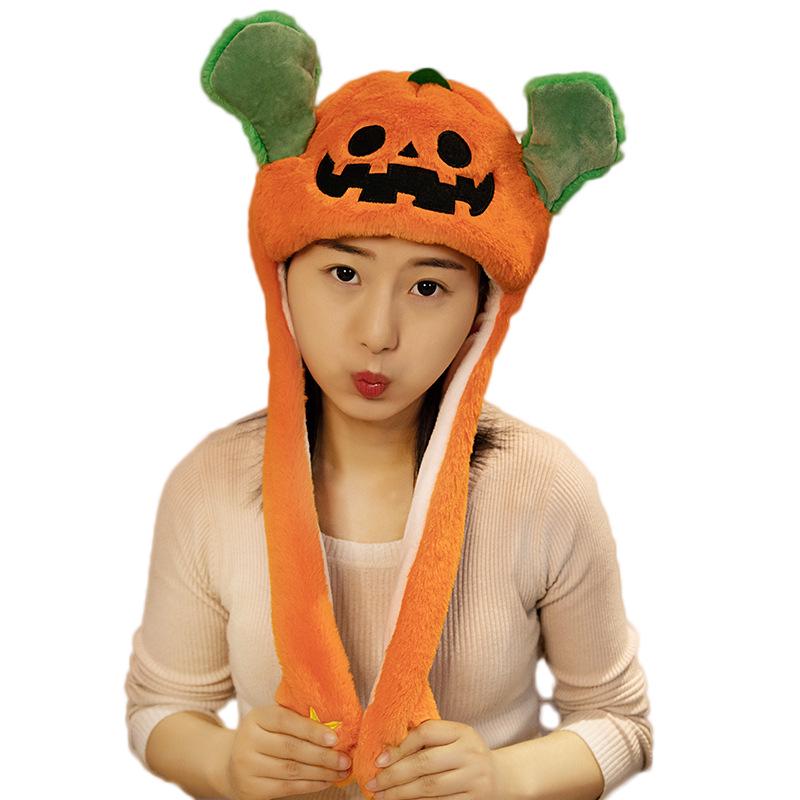 Kids' Halloween Pumpkin Hat Cosplay Props & Decorations