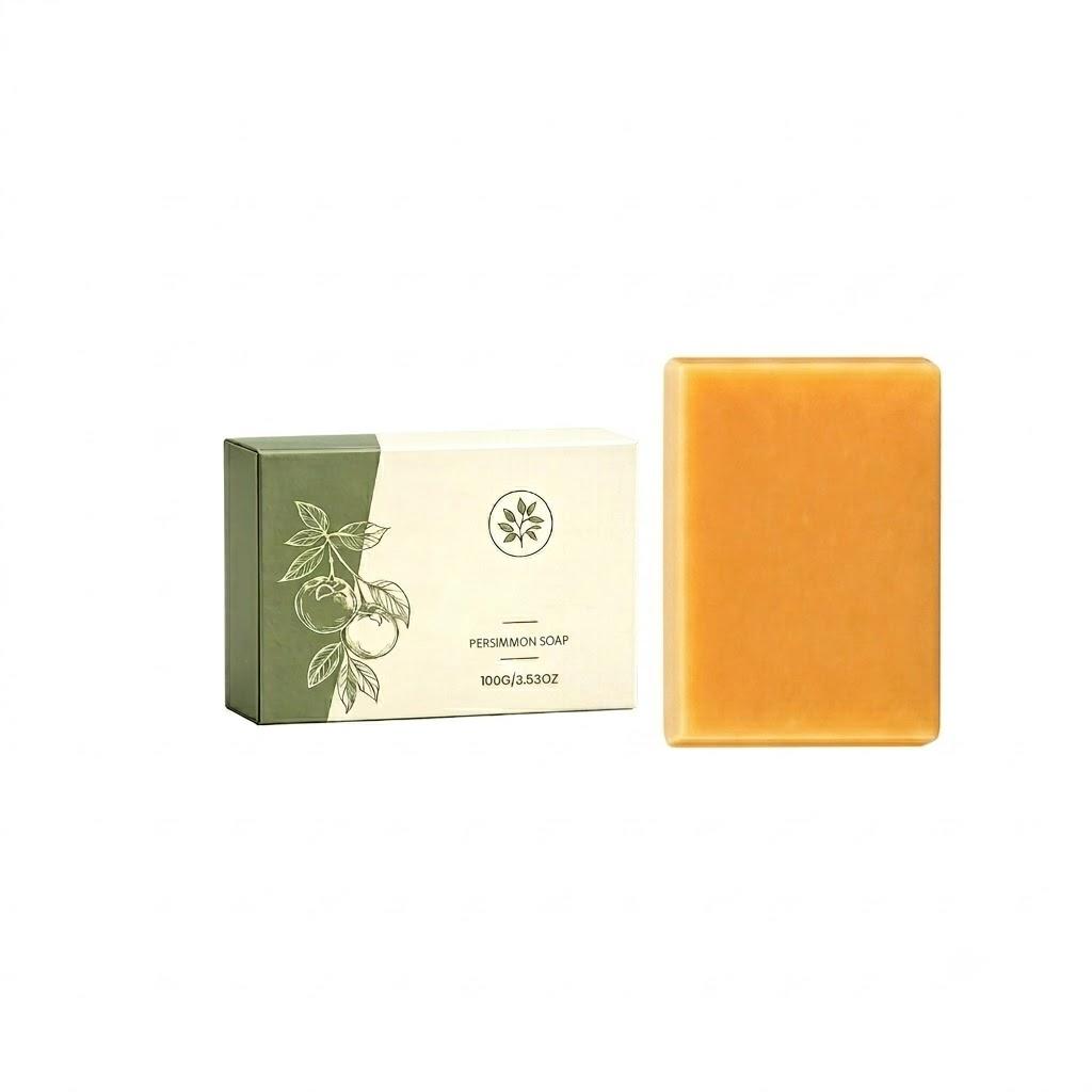 Persimmon Soap for Gentle Cleansing and Nourishing Mature Skin - Daily Body Wash