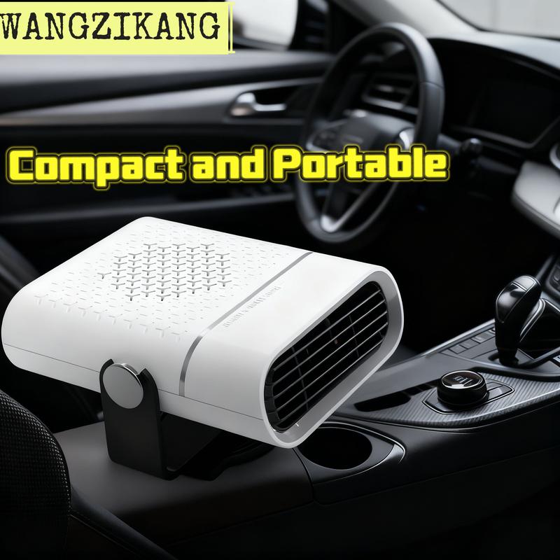 12V/24V Universal Car Heater Mini Defroster And Defogger Windshield Heater For Winter Truck Windshield Heating And Warming