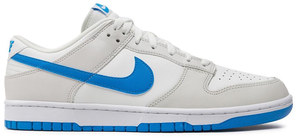 Кроссовки Nike Dunk Low Retro саммит белый/платина тинт/белый/фото синий