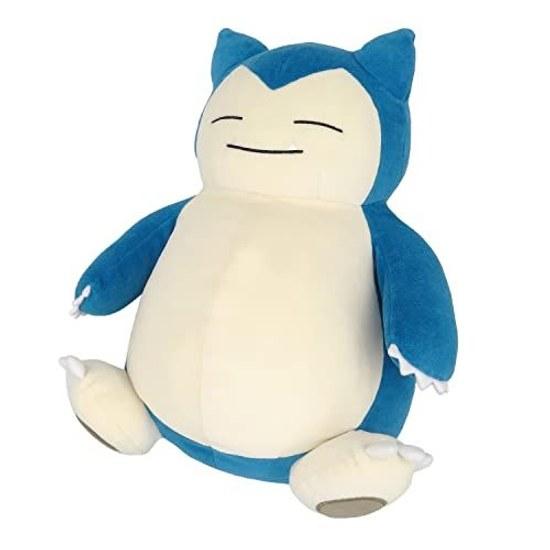 San-ei Trading Pocket Monster Mochi Fuwafuwacushion Snorlax W31D27H35cm Plush Goods Pokemon PZ04