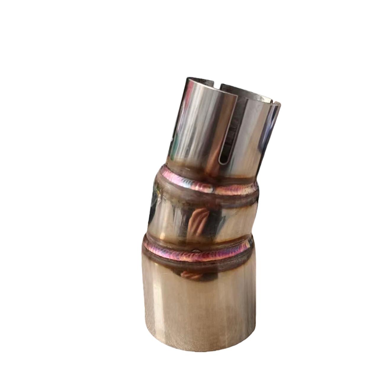 Motorcycle exhaust pipe adapter stainless steel motorcycle muffler pipe welding pipe