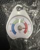 Precision Refrigerator & Freezer Thermometer with Hook for Home and Restaurant