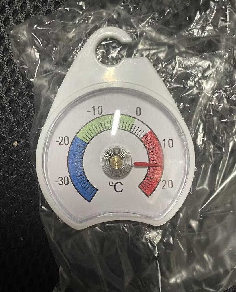 Precision Refrigerator & Freezer Thermometer with Hook for Home and Restaurant